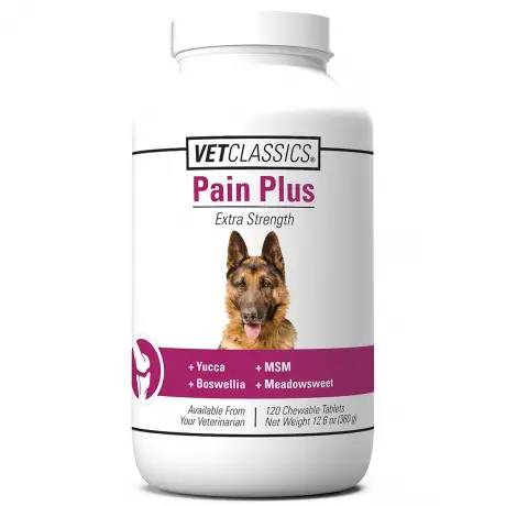 Pain Plus Extra Strength for Dogs 120 Chewable Tablets - VetClassics