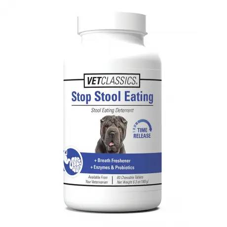 Stop Stool Eating Stool Eating Deterrent 60 Chewable Tablets for Dogs - VetClassics
