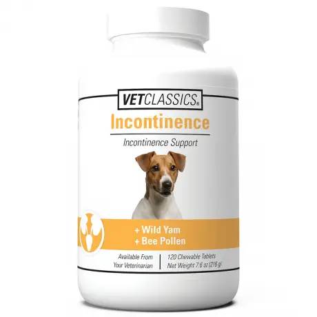 Incontinence Support 120 Chewable Tablets for Dogs - VetClassics