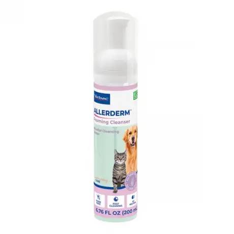 Allerderm Foaming Cleansing Water for Pets 6.76oz