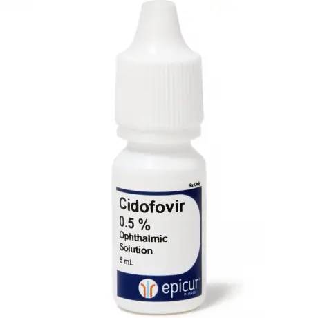 Cidofovir Compounded Ophthalmic 0.5% Ophthalmic Solution 5mL Bottle