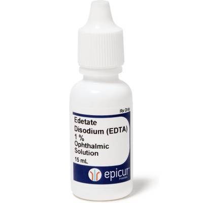 EDTA Compounded Ophthalmic 1% Solution, 15 mL Bottle