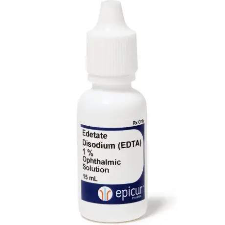 EDTA Compounded Ophthalmic 1% Solution, 15 mL bottle