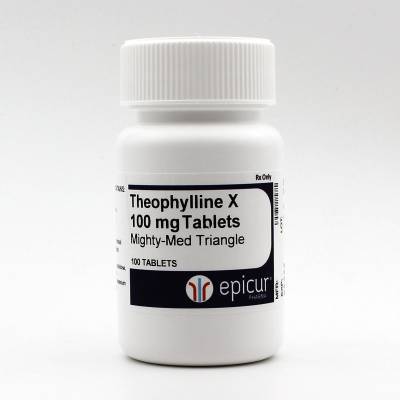 Theophylline X for Dogs Compounded 100 mg Extended-Release Might-Med Tablet