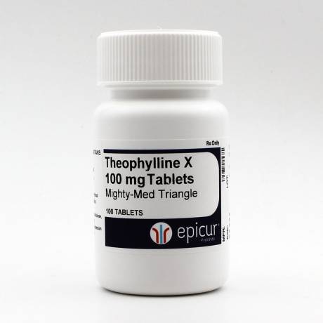 Theophylline X Epicure Compounded Extended-Release Mighty-Med 100mg Tablet