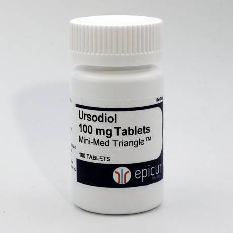 Ursodiol Compounded Epicur 100mg Mini-Med Triangles