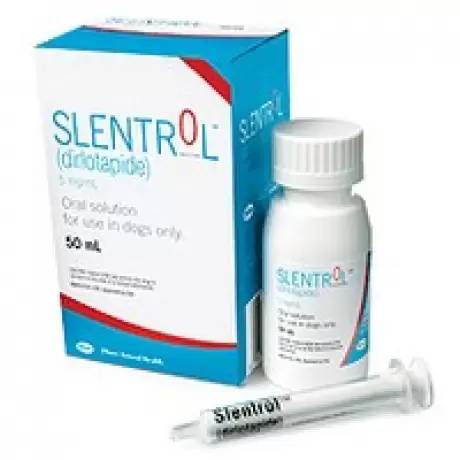 SLENTROL (dirlotapide) Oral Solution is indicated for the management of obesity in dogs.