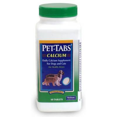 Pet Tabs Calcium By Virbac Vitamins For Pets Vetrxdirect