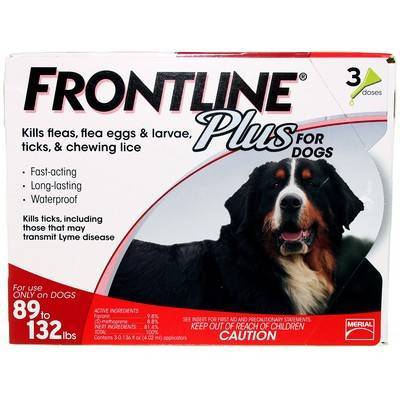 Frontline Plus for Dogs - Flea and Tick Topical Preventative | VetRxDirect