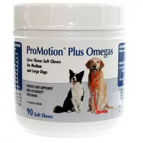 ProMotion Plus Omegas 90 Soft Chews for Medium and Large Dogs