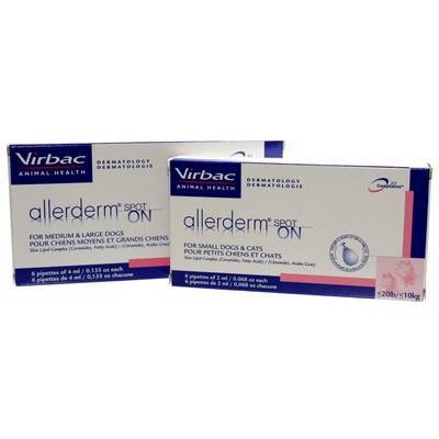 Allerderm Spot On Essential Fatty Acids For Pets Vetrxdirect