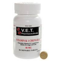 Vitamin K1 50mg Chewable Tablet; ?>