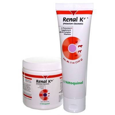 Renal K+ for Cats and Dogs - Potassium 