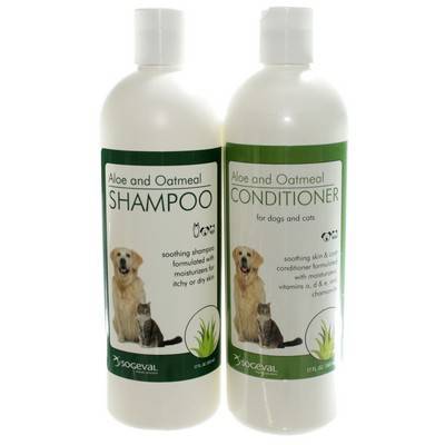 aloe and oatmeal dog shampoo