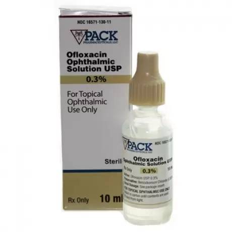 Ofloxacin Drops Bacterial Eye Infections In Pets Vetrxdirect 0 3 10ml Dropper Bottle