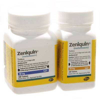 Marbofloxacin: Zeniquin for Dogs and Cats - VetRxDirect
