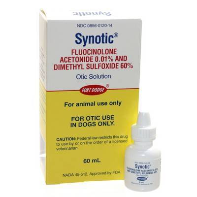 Synotic: Otic Solution For Dogs - Ear 
