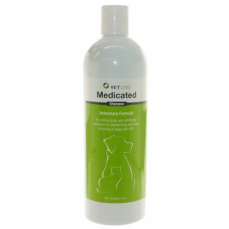 Medicated Shampoo 16oz by VetOne