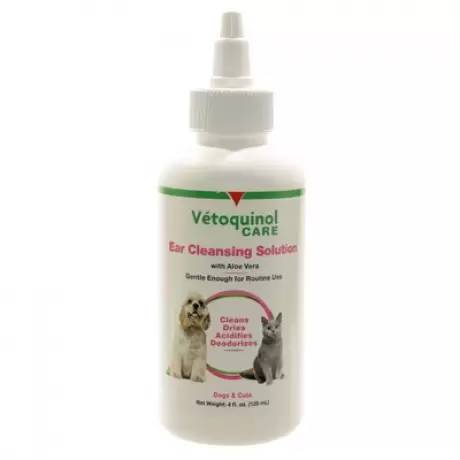Ear Cleansing Solution for Dogs and Cast by Vetoquinol 4oz