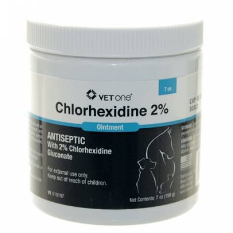 Vet One Chlorhexidine 2% Ointment for Pets, 7oz Jar