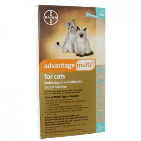 Advantage Multi for Cats 2-5lbs 3 pack