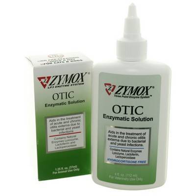 Zymox otic enzymatic outlet solution hydrocortisone free