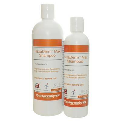 max chlorhexidine shampoo for dogs