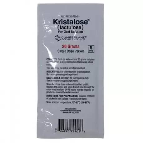 Kristalose (powder lactulose) for Cats 20 Gram Packet