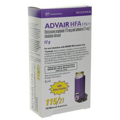 Advair for Dogs and Cats - Fluticasone/Salmeterol Inhaler | VetRxDirect